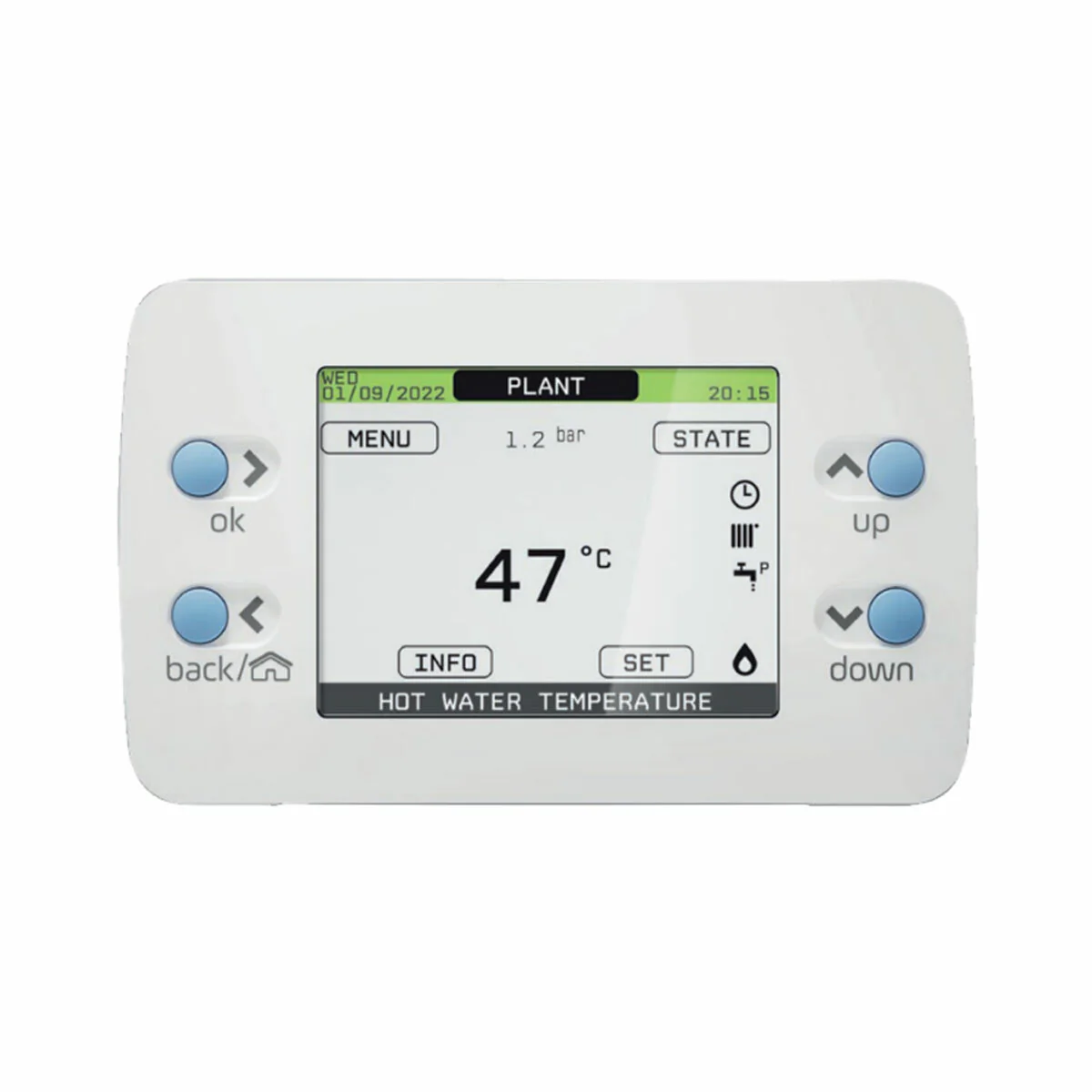 Caldaia Beretta METEO X 25 C a condensazione camera stagna 20 kW metano con comando REC10 MH - Image 3