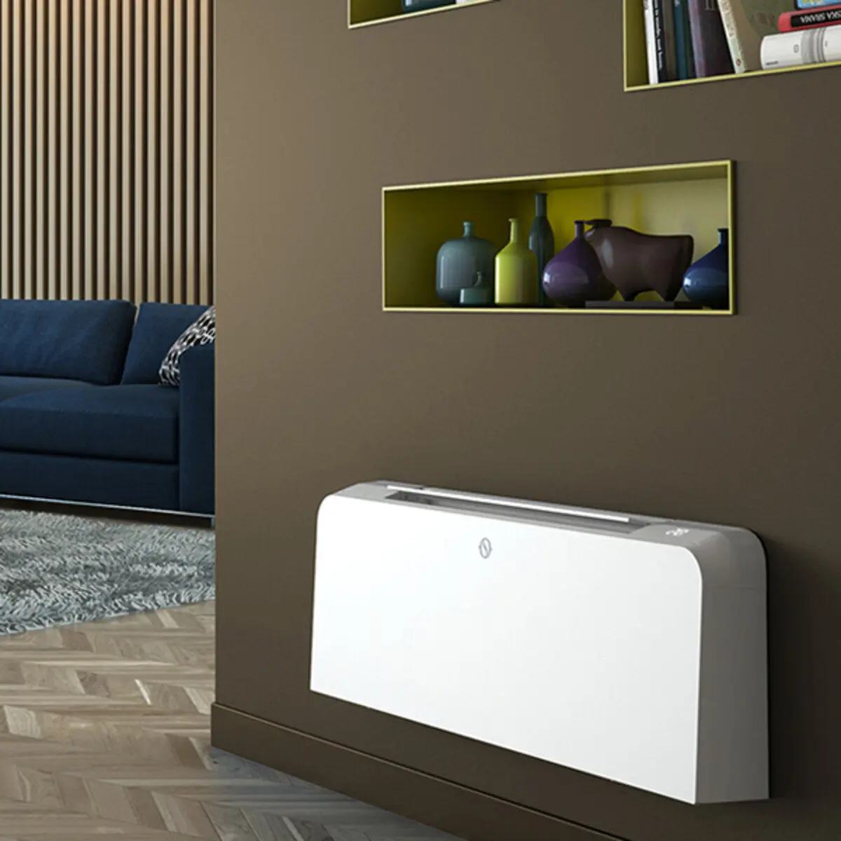 Ventilconvettore Olimpia Splendid BI2 WALL SLW inverter 800 dc kW 2,85 – 1,82 con valvole a 3 vie - Image 3